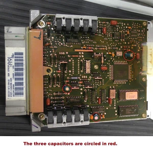 89-93 Mustang Fox Body 5.0 Computer Capacitor Repair Kit A9L A9M A9P C3W PCM ECU - Bild 1 von 8