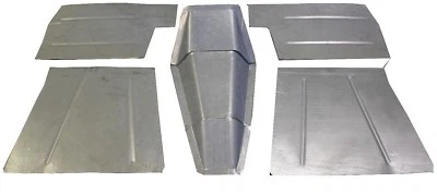 1937-1946 Chevrolet Chevy Pickup Truck 8PC. Floor Pans Toe Boards & Trans Cover Foto 1 de 2