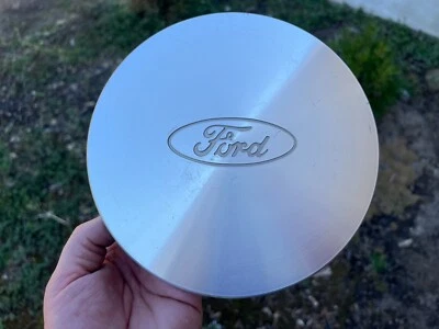TAPA CENTRAL DE RUEDA FORD TAURUS OEM ALEACIÓN DE METAL F4DC-1A096-AB 1996 1997 1998 1999 Foto 1 de 3