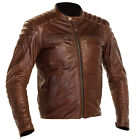 Size Uk 46 2022 Richa Daytona 2 Motorcycle Brown Leather Retro Ace Cafe Jacket