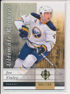 2011-12 UD Ultimate #68 JOE FINLEY - x/399 Rookie Card - Buffalo Sabres - - Bild 1 von 1
