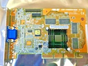 VINTAGE ASUS V3800M 32M (TF) NVIDIA RIVA TNT2 AGP VIDEO ONLY CARD MXB56 - Picture 1 of 4