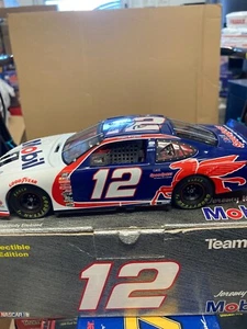 1:24 Team Caliber 2000 Ford #12 Mobil 1 / Jerry Mayfield  "BANK" AUTOGRAPHED - Picture 1 of 8