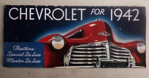 1942 Chevrolet, Color Sales Catalog. Vintage Original - Picture 1 of 11