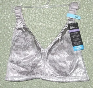 Sujetadores con cierre de spa soporte clásico sin cables Bali Style 3372 nuevos con etiquetas - Imagen 1 de 12