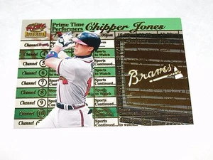 1998 Pacific CHIPPER JONES #13 Prisms Revolution Die Cut Variant ATLANTA Braves - Picture 1 of 2