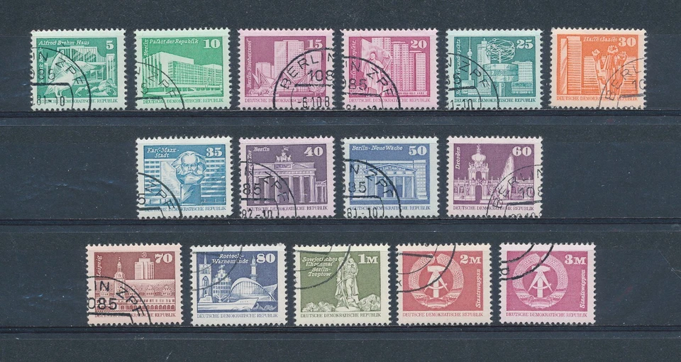 Germany DDR    2071-85 Used, Definitive Issue, 1980-1 - Image 1 of 1