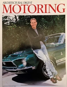 KEVIN COSTNER 1999 ARCHITECTURAL DIGEST MOTORING Magazine WILLIAN H. MACY +++ - Picture 1 of 1