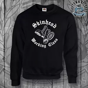 SKINHEAD WORKING CLASS SWEATSHIRT S-3XL Oi! Streetwear Punk Clockwork Antisocial - Bild 1 von 2