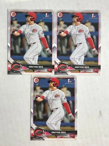 JONATHAN INDIA LOT OF 3 2018 Bowman Draft 1ST BOWMAN RC's #BD-112! QTY!!!! ROY!! - Picture 1 of 3