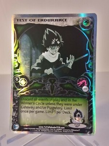 Yu Yu Hakusho TCG CCG Test of Endurance C117 Unlimited Exile Foil Card