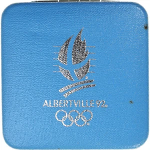[#1270898] France, 100 Francs, 1992 Olympics, Albertville, Bobsledding, 1990, MD - Picture 1 of 2