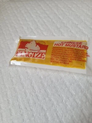 YANGTZE CHINESE HOT MUSTARD PACKETS