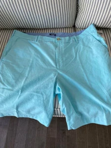 Izod Mens Aqua Breeze Oxford Shorts Size 40 x 9.5 NWT - Picture 1 of 5
