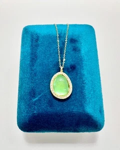 Collana Labrio' in oro giallo con diamanti e tormalina 3018.G - Picture 1 of 2