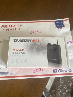 TAKSTAR WPM-300R Wireless in Ear Monitor System Receiver for Stage Studio - Image 1 of 4