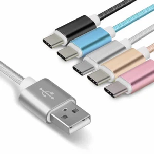 2 x Type-C USB Charger Cable Cord for Samsung Galaxy S8 S9 S10 all new models - Picture 1 of 7