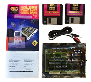Vintage Soundkarte ISA TOPTEK Golden Sound Pro II Soundblaster MT32 MIDI - NEW - Zdjęcie 1 z 4
