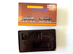 Marklin Z-Scale Train EMPTY BOX ONLY  American  TANKER SET 82251 - Picture 1 of 2