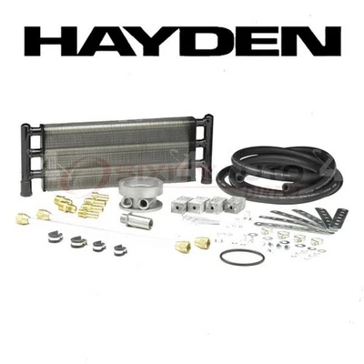 Hayden Engine Oil Cooler for 1975-1986 Chevrolet K5 Blazer - Belts Cooling mg Foto 1 de 4