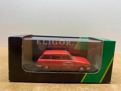ELIGOR PEUGEOT 204 BREAK POMPIERS 1/43 EN BOITE N1 - Photo 1/4