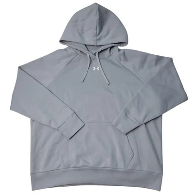 Under Armour Women's Loose Fit Kangaroo Pocket Hustle Fleece Hoodie - Image 1 of 2