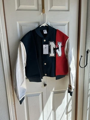 Chaqueta universitaria Nike x YOON Colorblock para mujer nueva con etiquetas FZ0280 010 $550 talla XS Foto 1 de 4