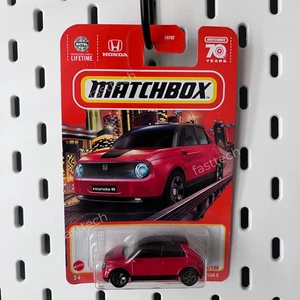Matchbox 2020 Honda E Red #36 Basic Mainline 2023 Case V - Soft Corner - Picture 1 of 10
