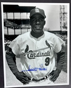 Minnie Minoso signed Autogramm Hochglanz 8x10 Foto St. Louis Cardinals HOF - Bild 1 von 2