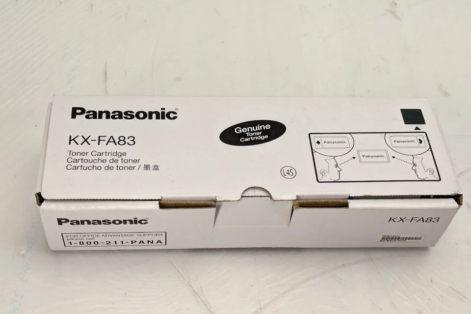Cartucho de tóner Panasonic KX-FA83 negro KX-FL511 KX-FL541 KX-FL611 KX-FLM651 Foto 1 de 4