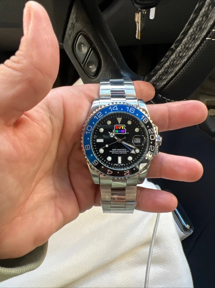 Reloj de lujo GMT Batman Foto 1 de 4