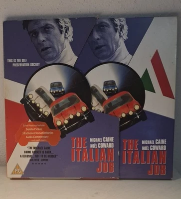 THE ITALIAN JOB di P.Collinson (1969) Michael Caine DVD slipcase ed.inglese 2002 - Immagine 1 di 4