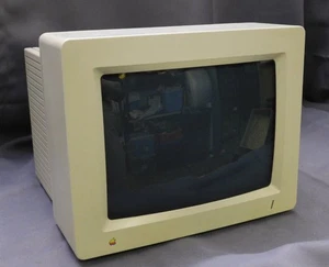 Monitor Apple AppleColor RGB A2M6014 12" CRT para IIgs PROBADO - Imagen 1 de 5