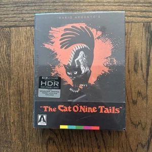 The Cat O' Nine Tails (4K Ultra HD, 1971) Limited Edition Dario Argento - New - Imagen 1 de 7