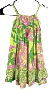 Lilly Pulitzer Floral Sundress 20th Anniversary Target Dress Girls Size 3T - Picture 1 of 6