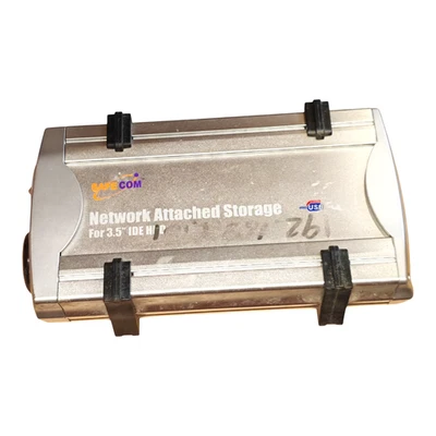 Safecom Network Attached Storage for 3.5" IDE HDD Serial 050907-0826 Untested - Image 1 of 4