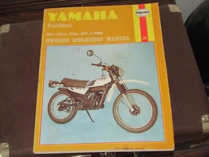 Haynes Manual 210 Yamaha Trail Bikes 1971 to 1980 97cc 123cc 171cc - Picture 1 of 4