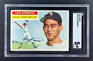 1956 Topps #292 Luis Aparicio RC (White Sox)    SGC 5 EX    CENTERED!    ROOKIE! - Picture 1 of 2