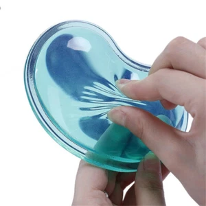 Ergonomic Silicone Gel Wrist Support Mouse Pad Clear Wrist Pad for Desktop PC - Picture 1 of 14