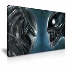 Alien vs Predator Stretched Canvas Print Wall Art Home Decoration More Sizes