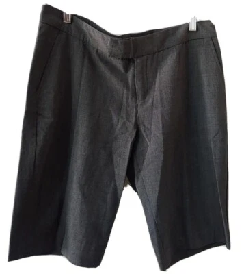 Bermudas grises Bitten Sarah Jessica Parker para mujer talla 10 con cremallera Foto 1 de 4