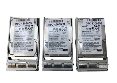 Lot Of 3 Dell 0CM318 Seagate ST9146802SS 9F6066-043 10.2K 146GB 2.5" HD - Image 1 of 4