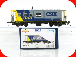 HO Scale **CSX Spirit Of Grafton** Bay Window Caboose #903983 - Athearn, DCC LED - Picture 1 of 7