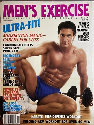Men’s Exercise magazine - February 1994 - Gay Interest - Image 1 of 2