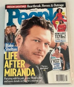 BLAKE SHELTON People Magazine LIFE AFTER MIRANDA LAMBERT 2015 BRAND NEW in SLV. - Picture 1 of 1