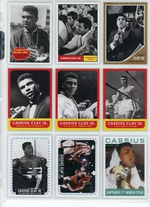 2021 Topps Muhammad Ali The Peoples Champ Complete Set + Tyson Beck Art Cards - Picture 1 of 24