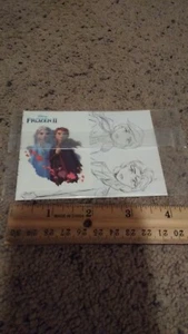 *NEW* Disney Frozen II Kellogg's Cereal Sticker Anna & Elsa - Picture 1 of 3
