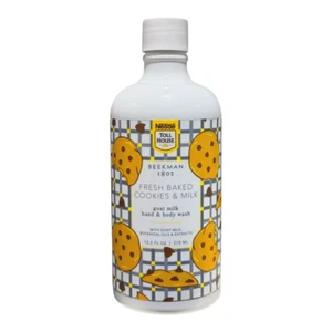 Beekman 1802 NESTLE TOLLHOUSE Fresh Baked Cookies & Milk Hand & Body Wash 12.5oz - Picture 1 of 2