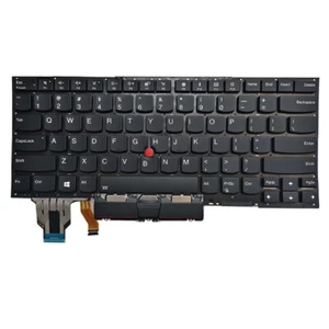 Laptop Nowy do Lenovo ThinkPad X1 Carbon 7. generacji 8. generacji US Keyboard Podświetlana - Zdjęcie 1 z 5