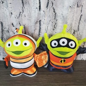 Toy Story Alien Remix Plush Finding Nemo & Incredibles Disney 8 1/2”  Lot Of 2 - Picture 1 of 7